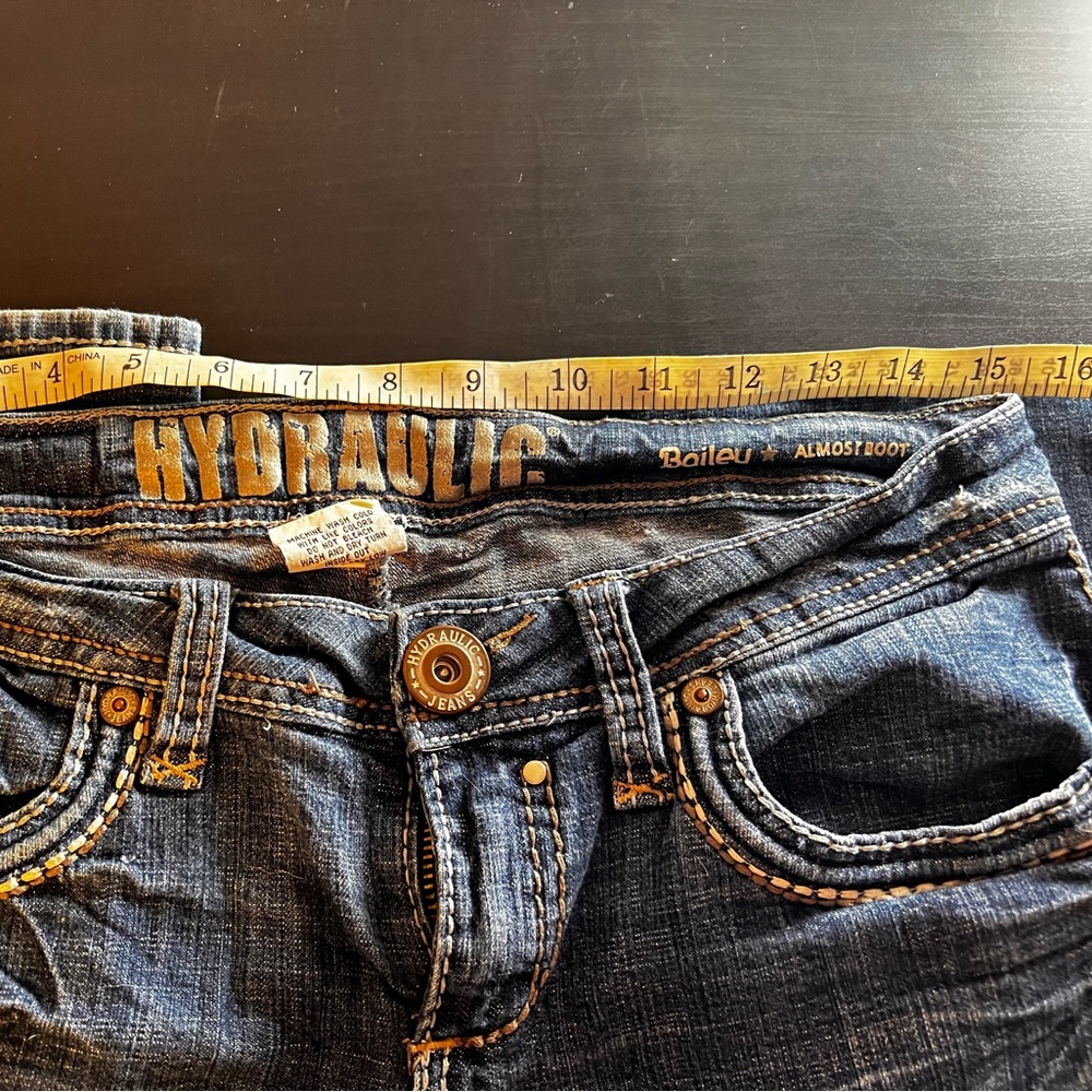 Hydraulic jeans size 9/10